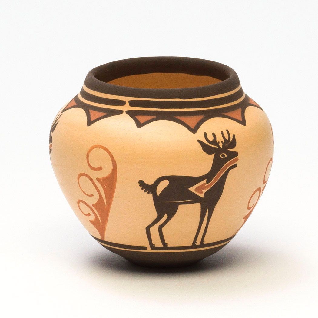 Deer In His House Petite Olla Pottery