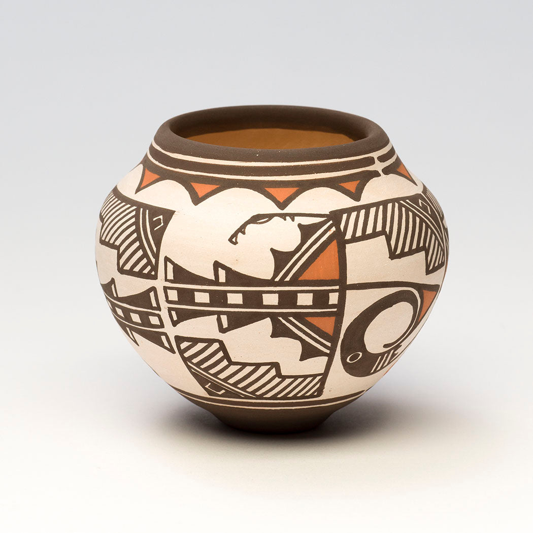 Small Zuni Rainbird Pottery