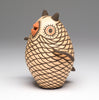 Watchful Pottery Owl