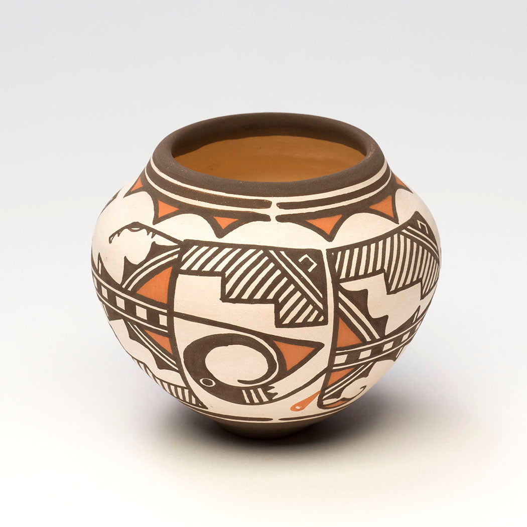 Small Zuni Rainbird Pottery