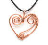 Conduit To The Cosmos Copper Pendant