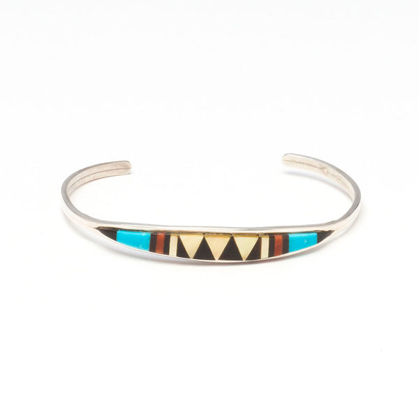 Small Stone To Stone Cuff Bracelet