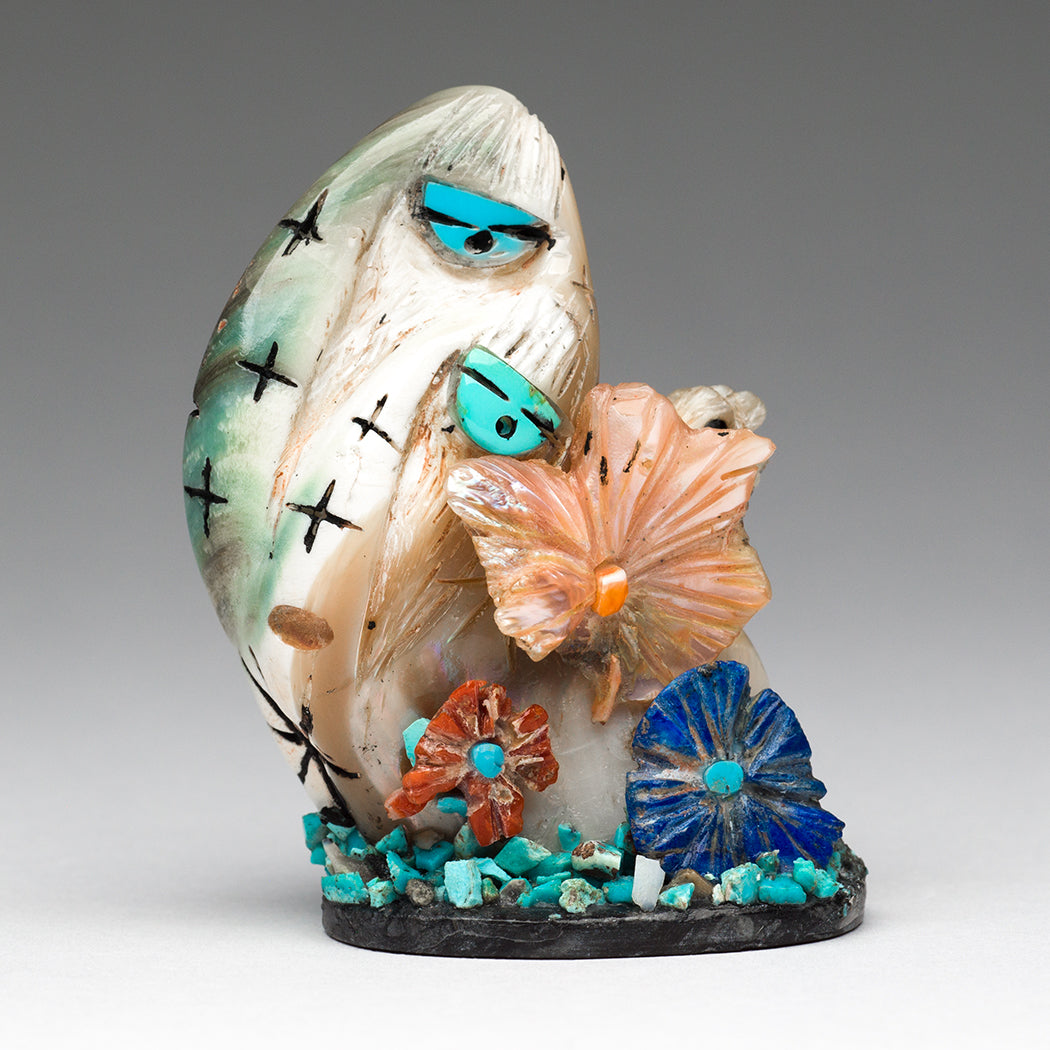 Stunning Flowers, Zuni Maidens & Butterfly