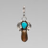Ethiopian Opal Angel Pendant