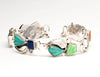 Colorful Multi-Material Leaf Bracelet