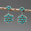Natural Beauty Turquoise Dangle Earrings
