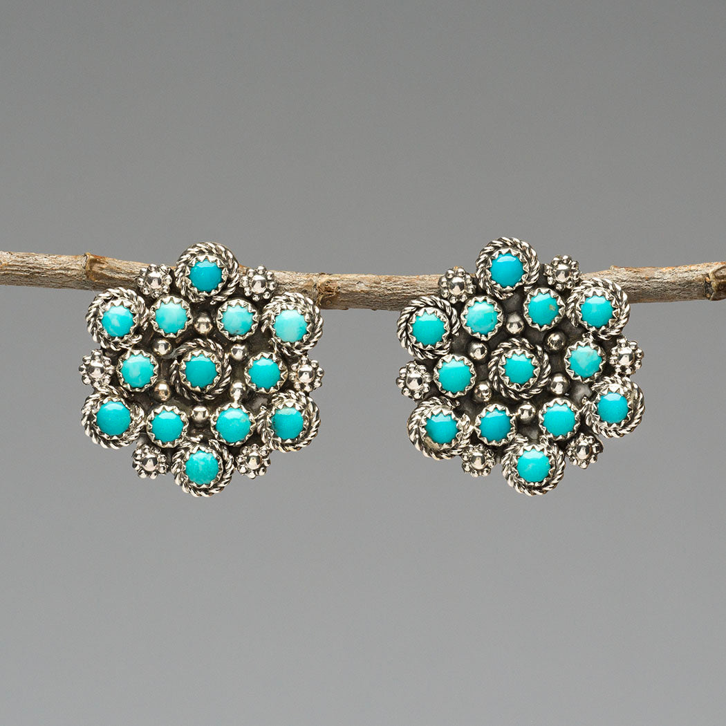 Wildflower Petit Point Earrings