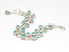 Elegant Lines Turquoise Link Bracelet