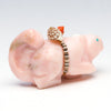 Peruvian Pink Opal Mountain Lion