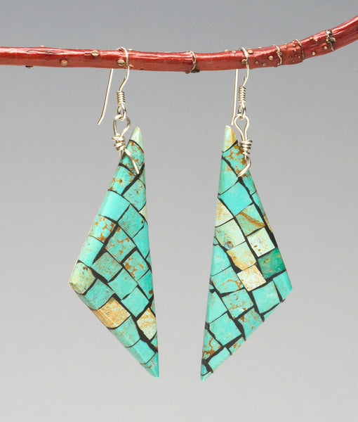 Windows To The Past Mosaic Earrings