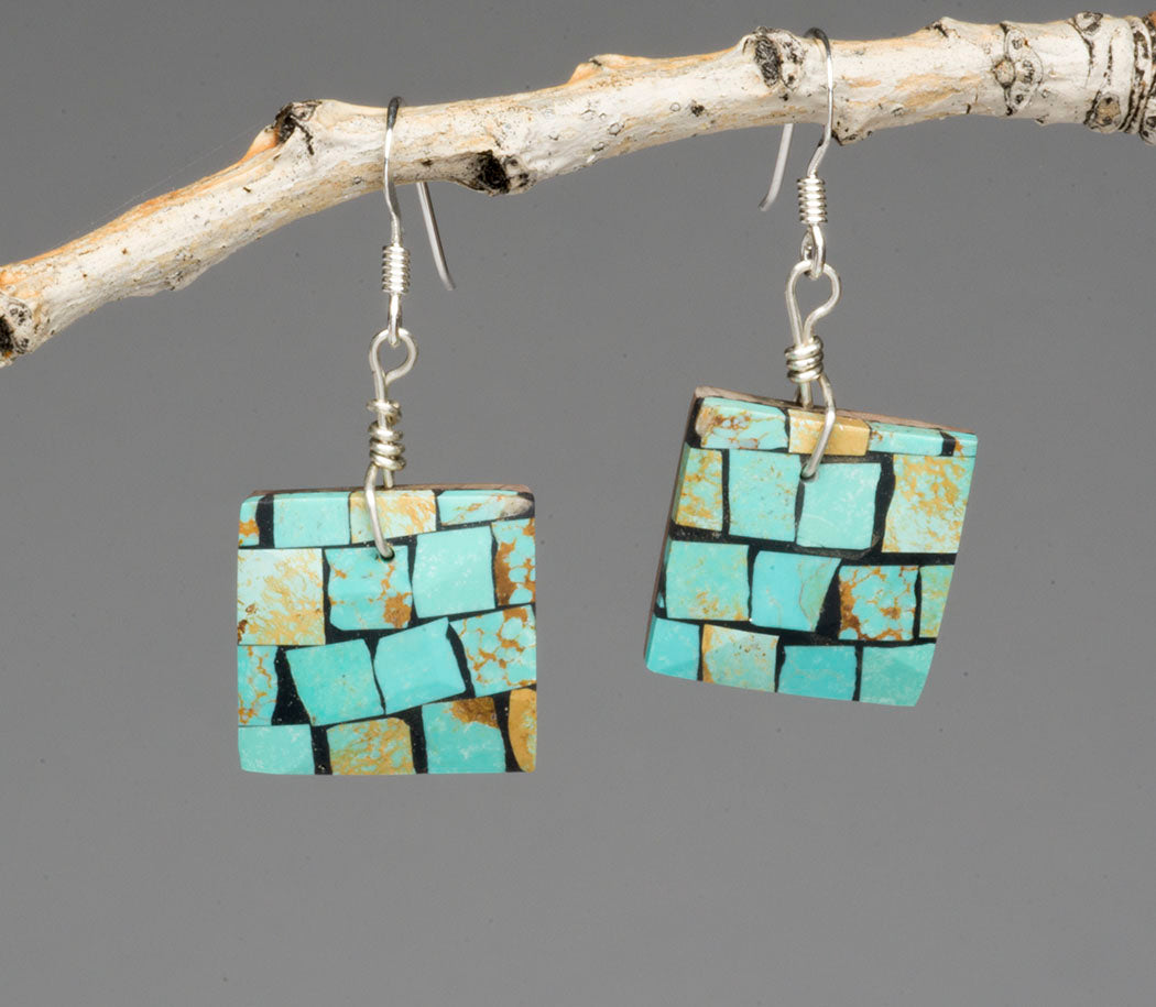 Portal To The Past Mosaic Earrings