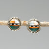 Enduring Sunface Post Earrings
