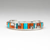 Dynamic Stone To Stone Cuff Bracelet