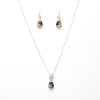 Precision Pendant Necklace & Earrings Set