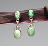 Natural Northern Lights Turquoise Dangle Earrings
