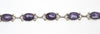Natural Charoite Link Bracelet
