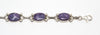 Natural Charoite Link Bracelet