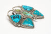 Kingman & Sonoran Turquoise Butterfly Pin/Pendant