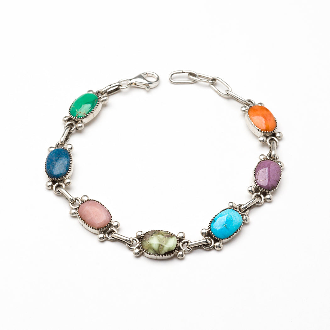 Like A Rainbow Link Bracelet
