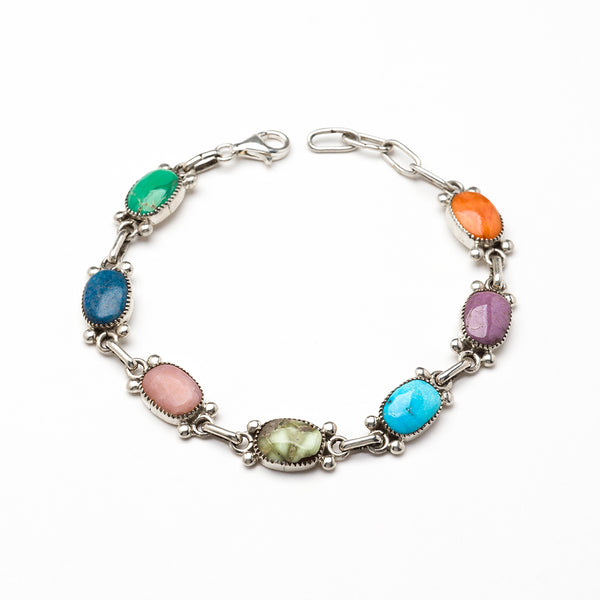 Like A Rainbow Link Bracelet