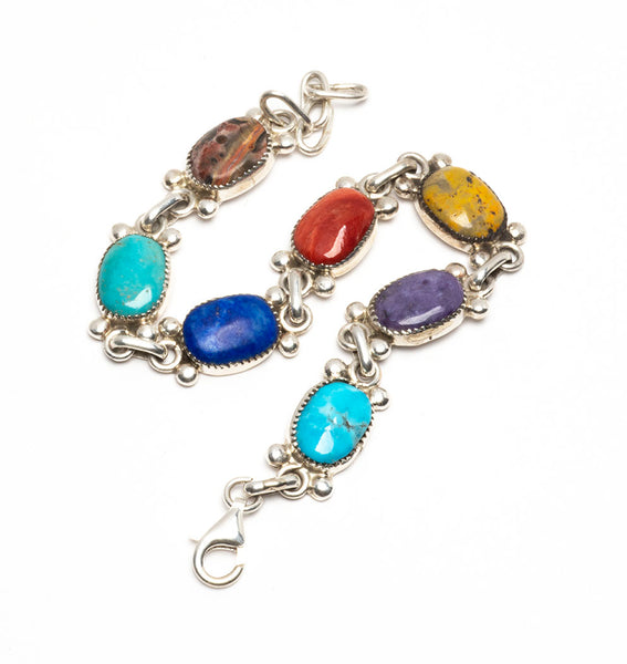 Rainbow Link Bracelet