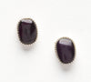 Natural Sugilite Post Earrings