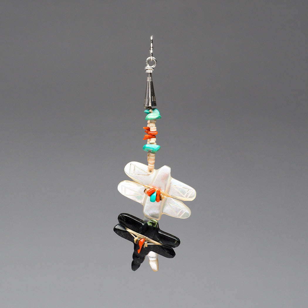 Double Dragonfly Pendant