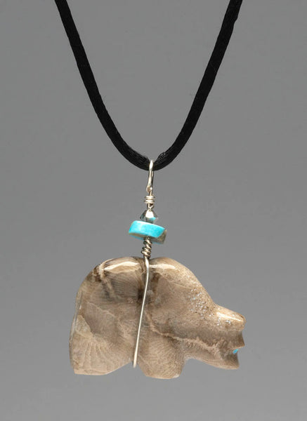 Ancient Marine Life Bear Pendant