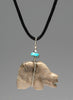Ancient Marine Life Bear Pendant