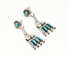 Sweet Turquoise Needle Point Earrings