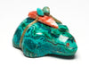 Chrysocolla & Malachite Badger