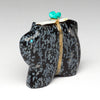 Snowflake Obsidian Bear