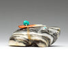 Zebra Calcite Frog