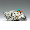 Zebra Calcite Frog