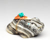 Zebra Calcite Frog