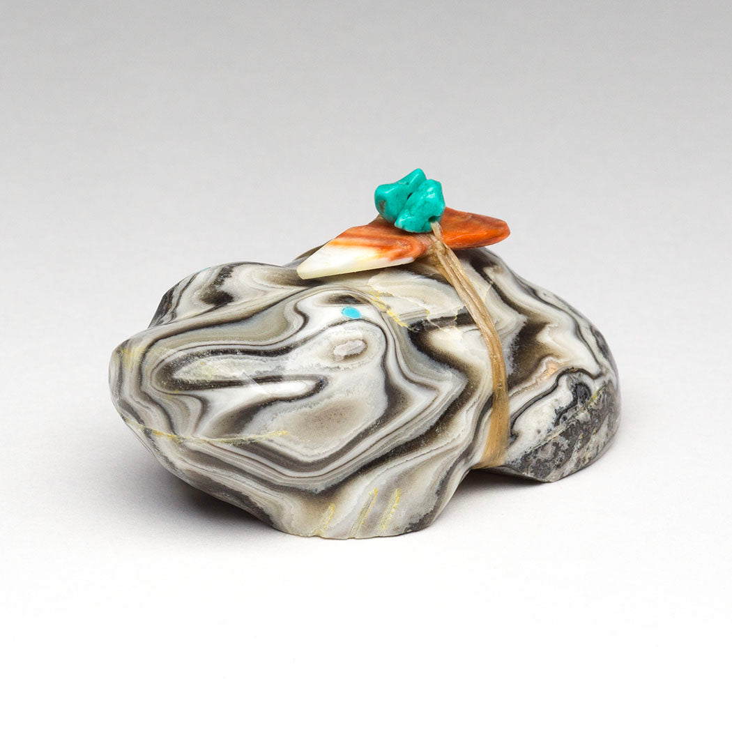 Zebra Calcite Frog