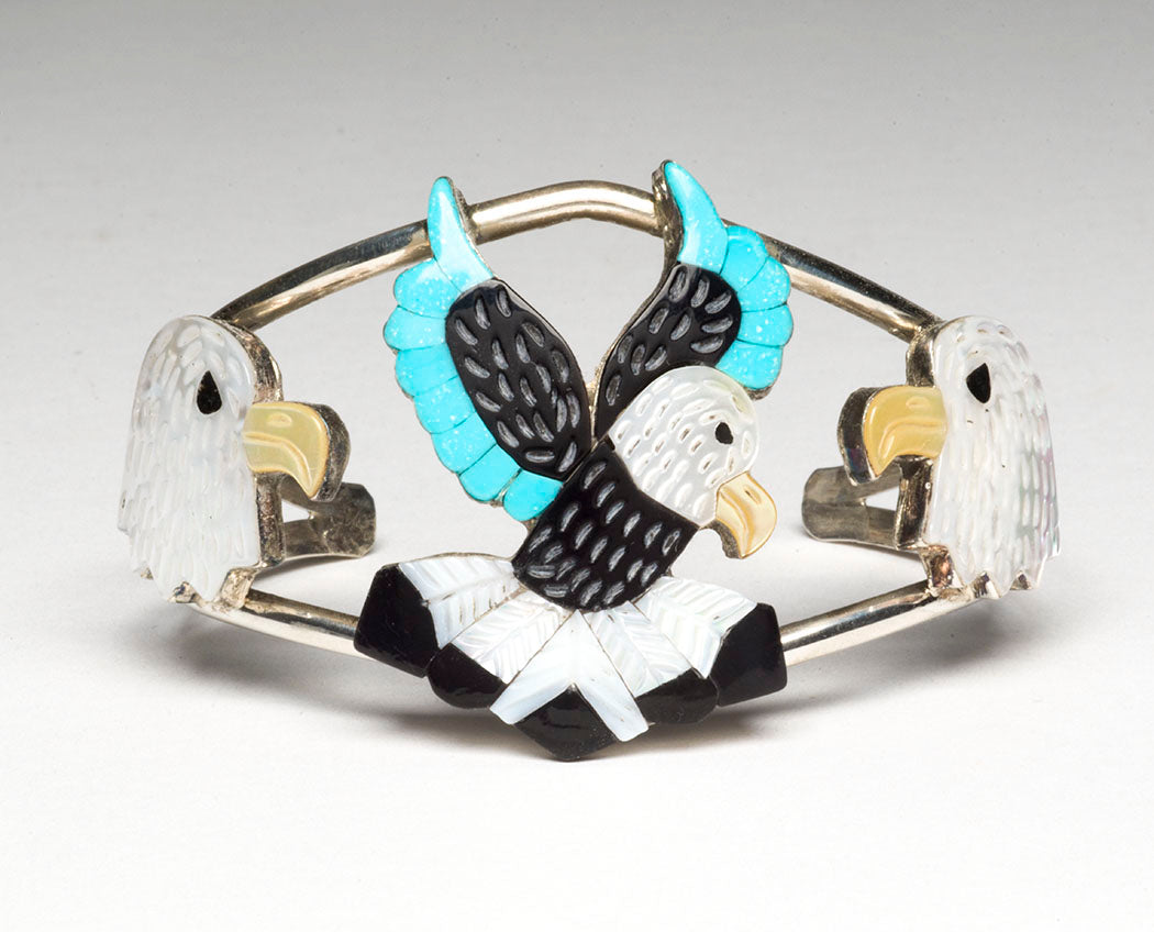 Classic Eagle Inlay Bracelet