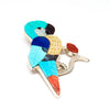 Bright Parrot Pin/Pendant