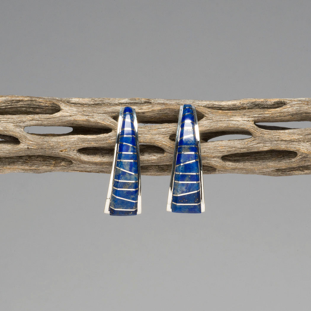 Refined Elegance Lapis Earrings