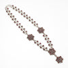 Glamorous Garnet Pendant Necklace