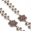 Glamorous Garnet Pendant Necklace