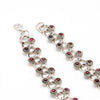 Glamorous Garnet Pendant Necklace