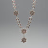 Glamorous Garnet Pendant Necklace