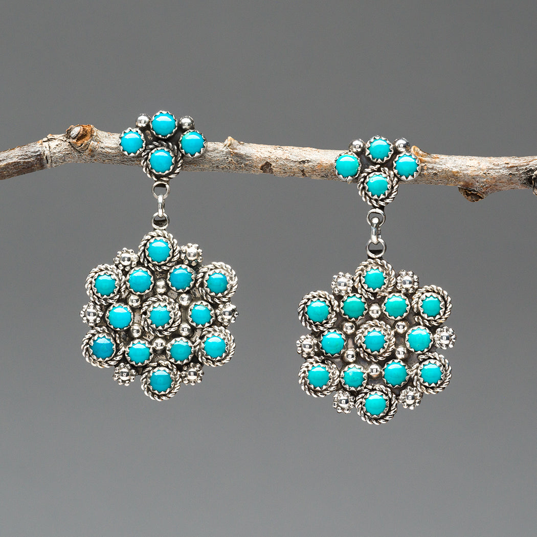 Fabulous Feature-Flattering Turquoise Earrings