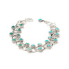 Luscious Kingman Turquoise Link Bracelet