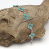 Kingman Turquoise Signature Link Bracelet