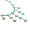 Kingman Turquoise Chandelier Necklace