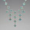 Kingman Turquoise Chandelier Necklace