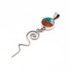 Sunface Spiral Pendant