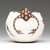 Frogs, Tadpoles & Dragonfly Small Pottery Bowl
